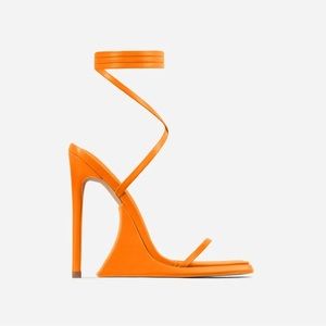 Sexy Orange platform Stiletto Heel
